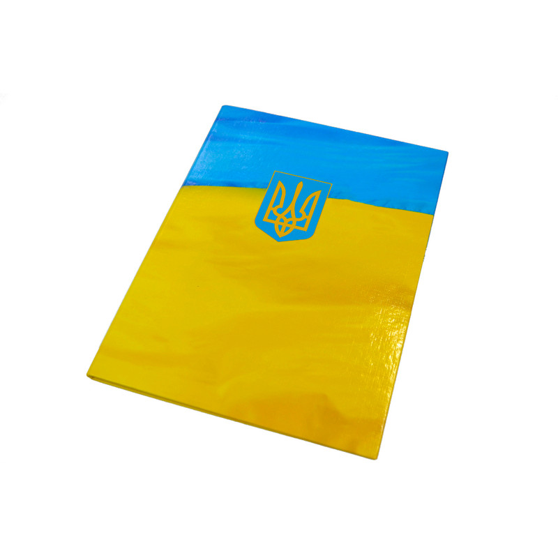Папка ITEM Прапор Герб жовто-блакитна, А4, 10 мм, PP-покриття